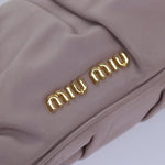 Miu Miu Pink Leather Clutch Bag (Pre-Owned)