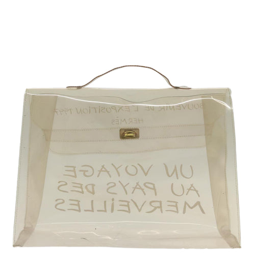 Hermès Kelly Transparent Vinyl Handbag (Pre-Owned)