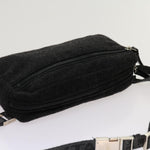 Fendi Grey Wool Shoulder Bag (Pre-Owned)