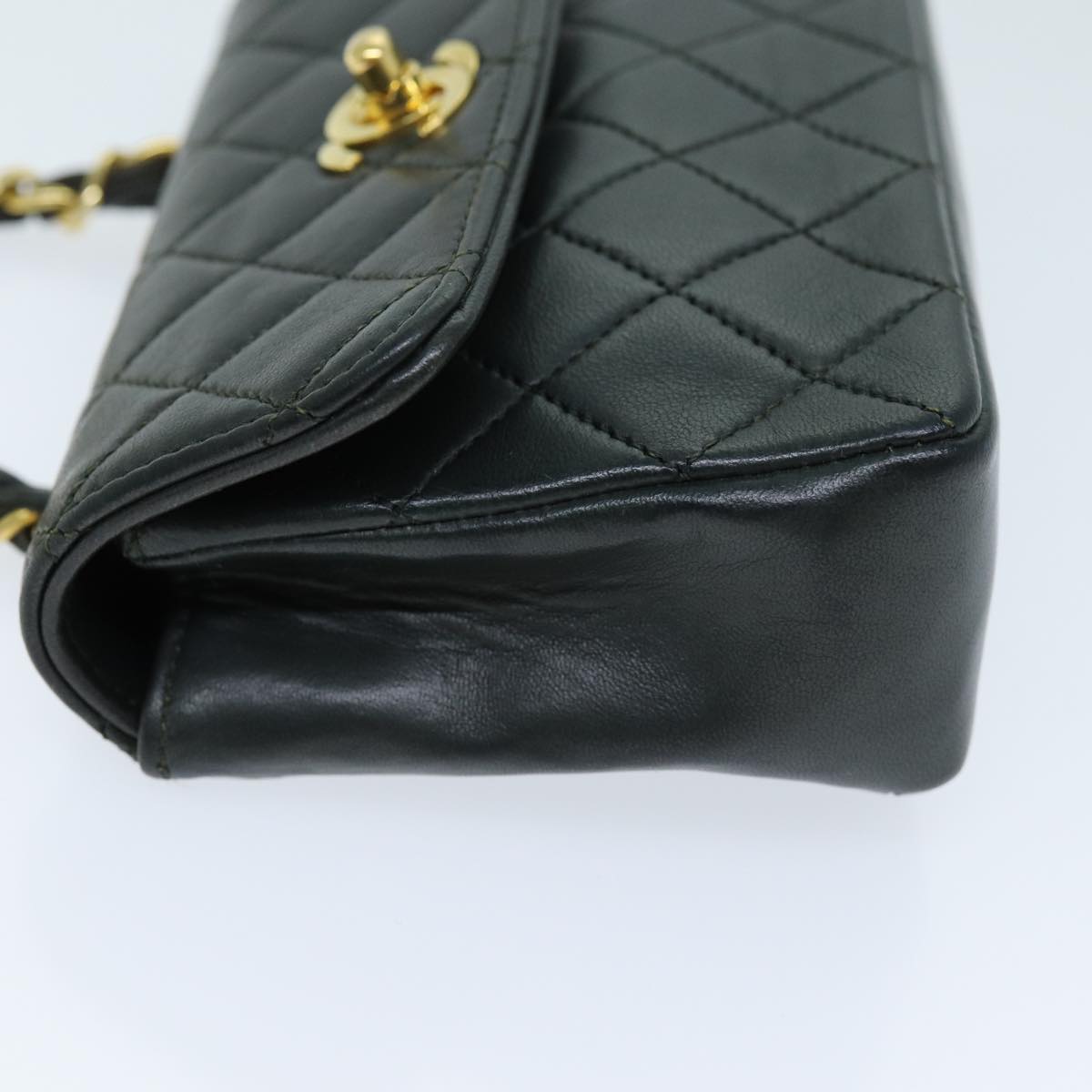 Chanel Timeless Black Leather Shoulder Bag (Pre-Owned)