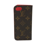 Louis Vuitton Iphone Case Brown Canvas Phone Jewelry (Pre-Owned)