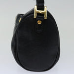 MCM Black Leather Shoulder Bag (Pre-Owned)