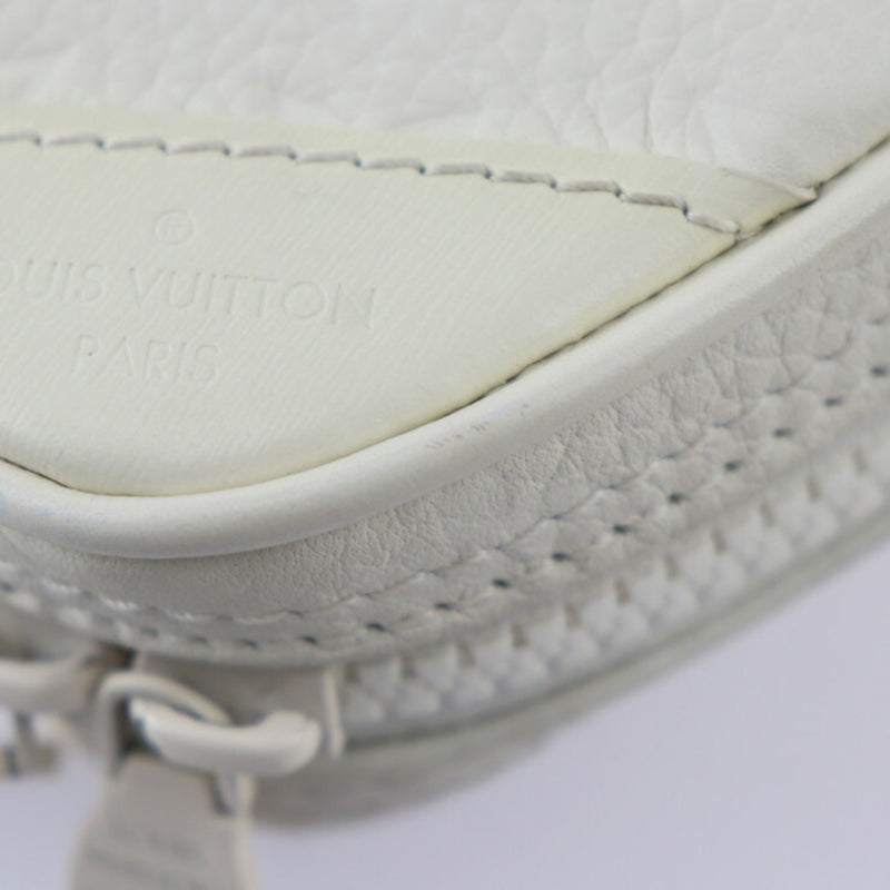 Louis Vuitton Off-White Leather Fanny Pack Pouch Sling Bag (Pre-Owned)