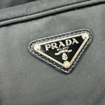 Prada Black Nylon Boston Bag Handbag (Pre-Owned)