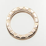 Bvlgari Pink Gold Ceramic Pink Gold (18K) Band Ring (Pre-Owned)