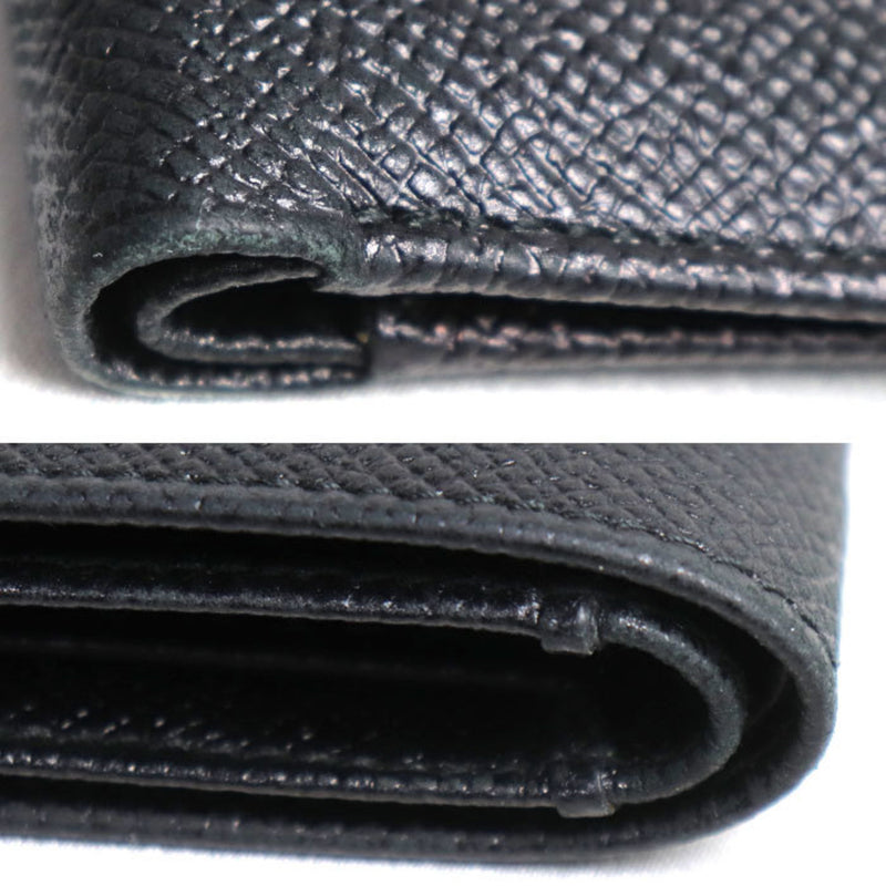 Bvlgari Black Leather Wallet (Bi-Fold) (Pre-Owned)