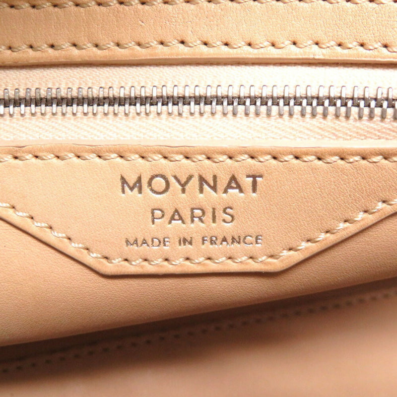 Moynat Blue Leather Handbag (Pre-Owned)