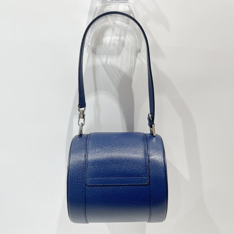 Bvlgari B.Zero1 Blue Leather Shoulder Bag (Pre-Owned)