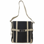 Bvlgari Black Canvas Shoulder Bag (Pre-Owned)