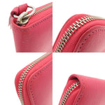 Jimmy Choo Pink Leather Long Wallet (Bi-Fold) (Pre-Owned)