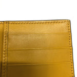 Jimmy Choo Yellow Leather Long Wallet (Bi-Fold) (Pre-Owned)