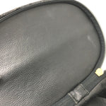 Fendi Black Brown Pvc Leather Pouch Vanity Bag (Pre-Owned)