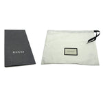 Gucci Black Leather Long Wallet (Bi-Fold) (Pre-Owned)