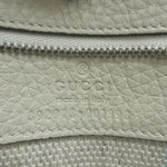 Gucci White Leather Handbag (Pre-Owned)