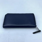 Jimmy Choo Navy Leather Long Wallet (Bi-Fold) (Pre-Owned)