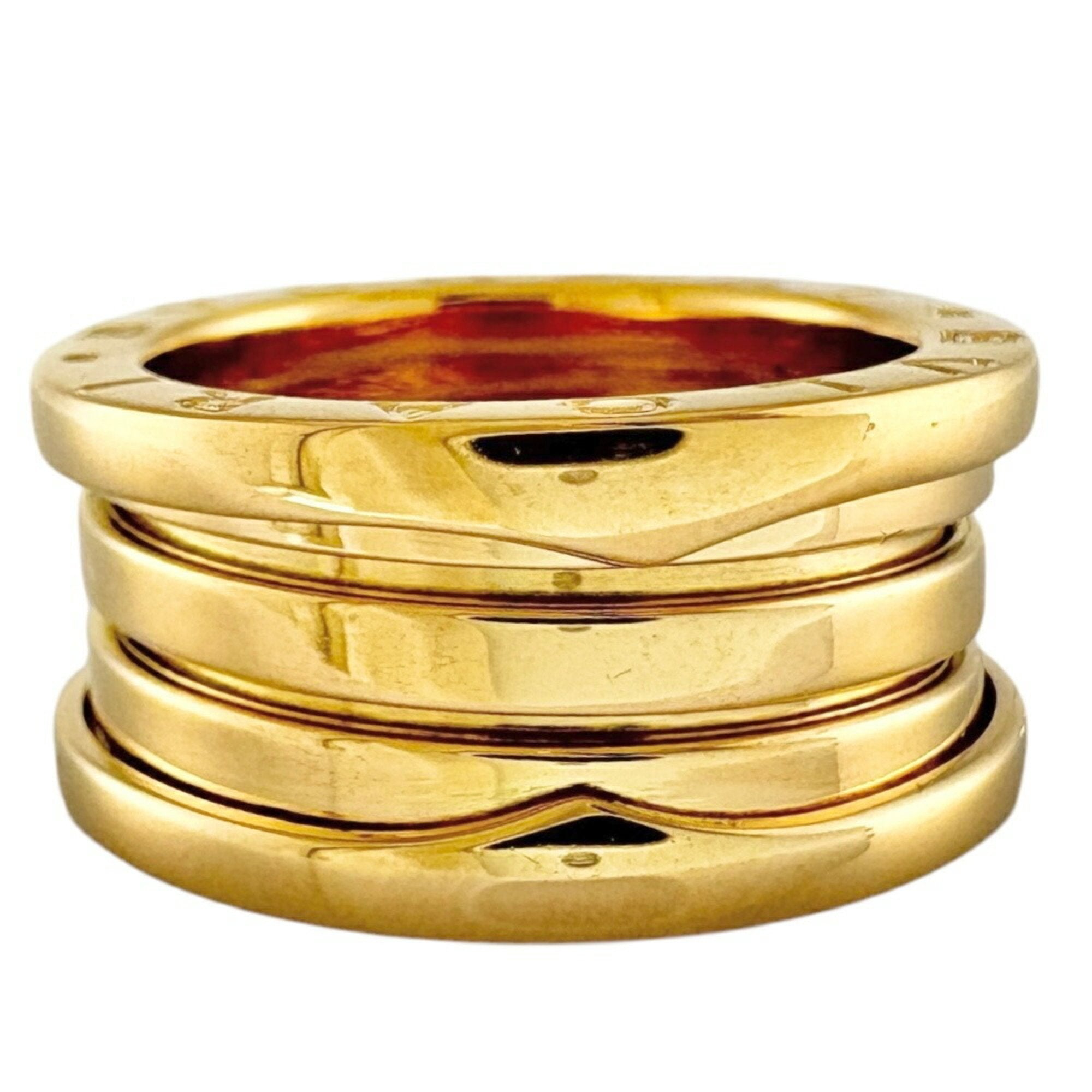 Bvlgari Gold Yellow Gold (18K) Band Ring (Pre-Owned)