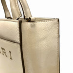 Bvlgari Ivory Leather Shoulder Bag Tote Bag (Pre-Owned)