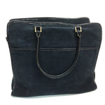 Anya Hindmarch Navy Leather Tote Bag (Pre-Owned)