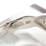 Tiffany Silver Sterling Silver 925 Band Ring (Pre-Owned)