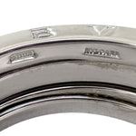 Bvlgari Silver White Gold (18K) Band Ring (Pre-Owned)