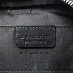 Bvlgari Black Gray Pvc Shoulder Bag (Pre-Owned)