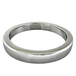 Bvlgari Silver Platinum 950 Band Ring (Pre-Owned)