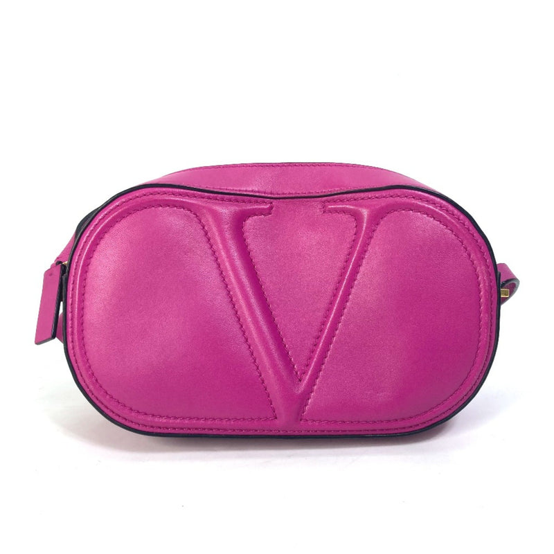 Valentino Garavani Pink Leather Shoulder Bag (Pre-Owned)