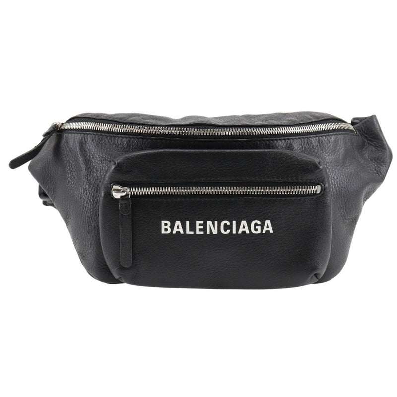 Balenciaga Black Leather Fanny Pack (Pre-Owned)