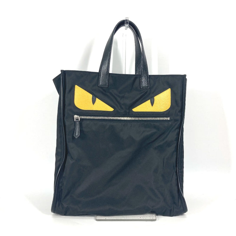 Fendi Black Cloth Tote Bag (Pre-Owned)