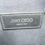 Jimmy Choo Metallic Gray Leather Sling Bag (Pre-Owned)