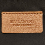 Bvlgari Beige Pvc Leather Clutch Bag (Pre-Owned)