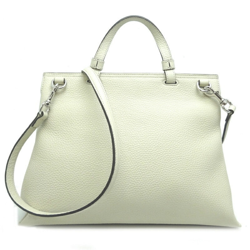 Gucci White Leather Handbag (Pre-Owned)