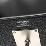 Hermes Black Togo Leather Fanny Pack Sling Bag (Pre-Owned)