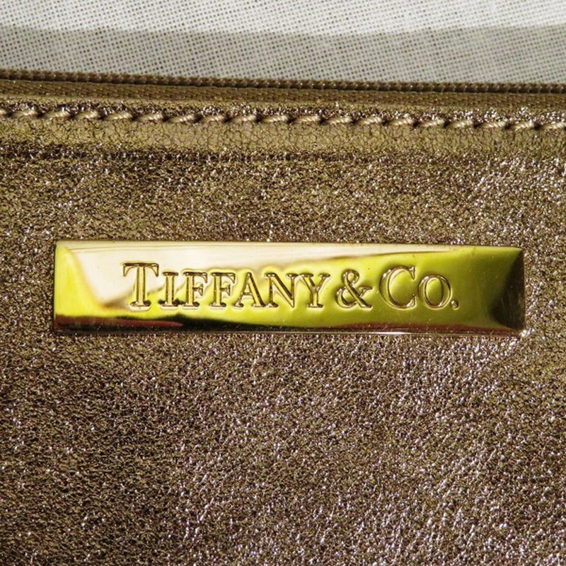 Tiffany Beige Gold Leather Handbag (Pre-Owned)