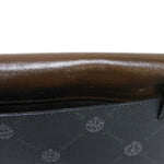 Berluti Black Brown Canvas Leather Fanny Pack (Pre-Owned)