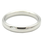 Tiffany Platinum Platinum 950 Band Ring (Pre-Owned)