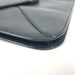 Fendi Black Leather Clutch Bag (Pre-Owned)