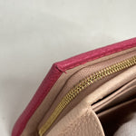 Gucci Pink Leather Wallet (Bi-Fold) (Pre-Owned)