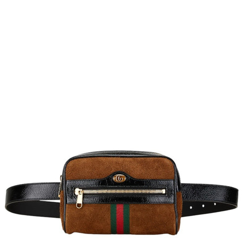 Gucci Brown Suede Fanny Pack (Pre-Owned)