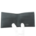 Valentino Garavani Black Nylon Leather Wallet (Bi-Fold) (Pre-Owned)