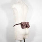 Christian Dior Bordeaux Canvas Fanny Pack (Pre-Owned)