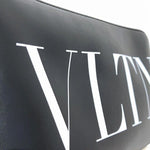 Valentino Garavani Black Leather Fanny Pack Sling Bag (Pre-Owned)