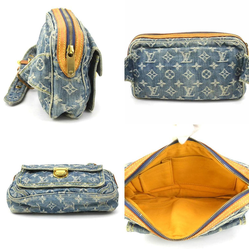 Louis Vuitton Blue Monogram Denim Fanny Pack (Pre-Owned)