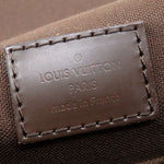 Louis Vuitton Damier Damier Canvas Ebene Shoulder Bag (Pre-Owned)