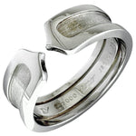 Cartier Silver White Gold (18K) Band Ring (Pre-Owned)