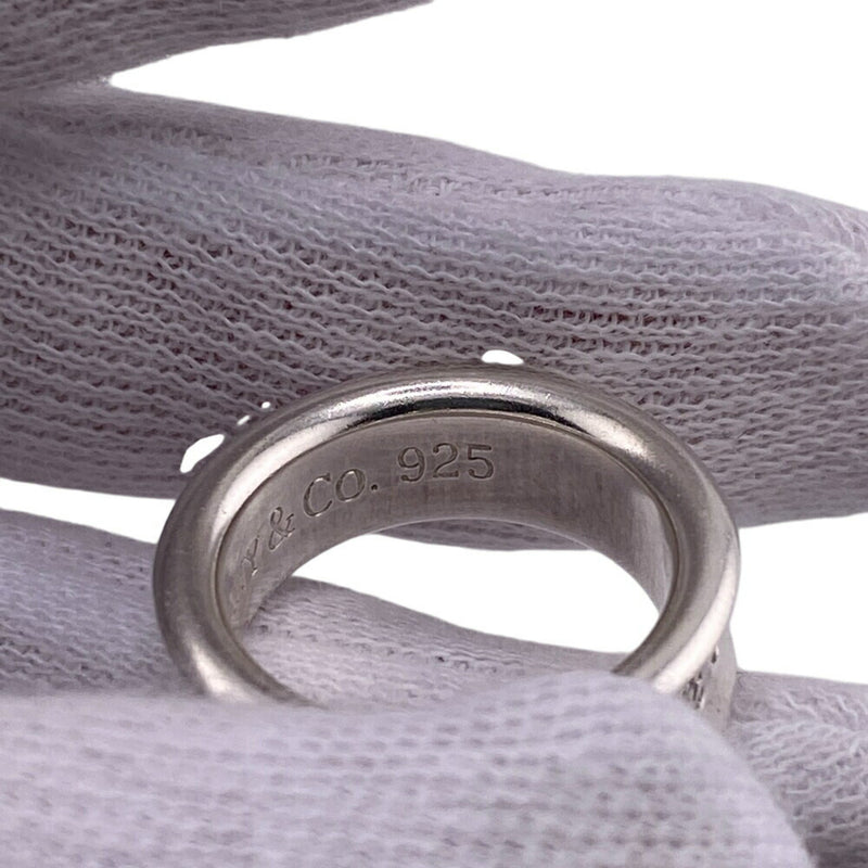 Tiffany 1837 Silver Silver 925 Band Ring (Pre-Owned)