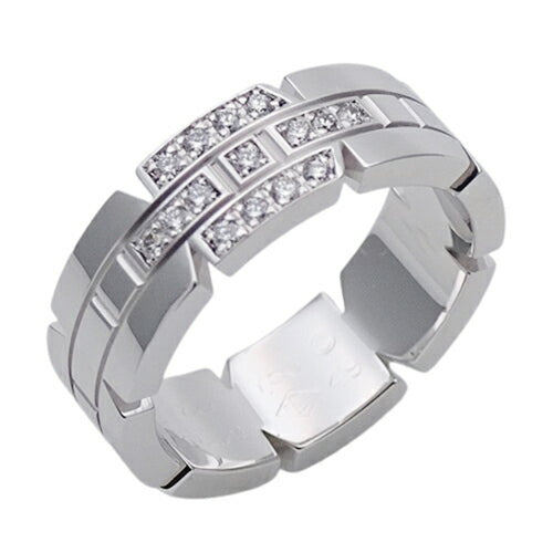 Cartier White Gold White Gold (18K) Band Ring (Pre-Owned)