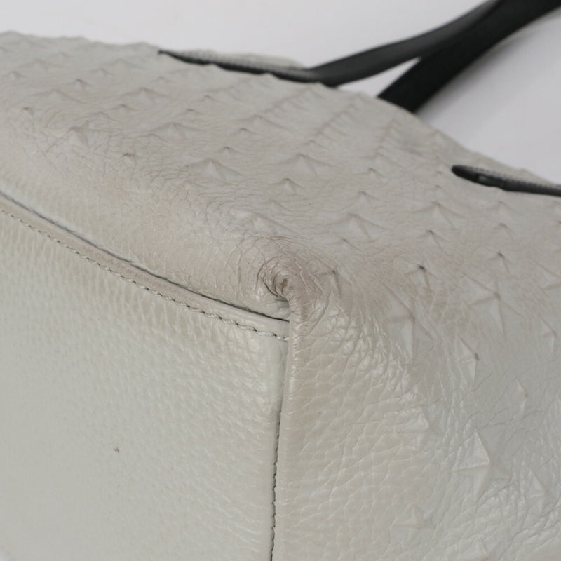 Jimmy Choo White Leather Handbag (Pre-Owned)