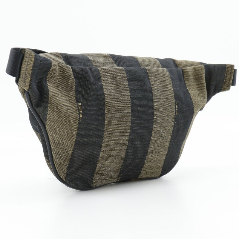 Fendi Brown Nylon Canvas Fanny Pack (Pre-Owned)