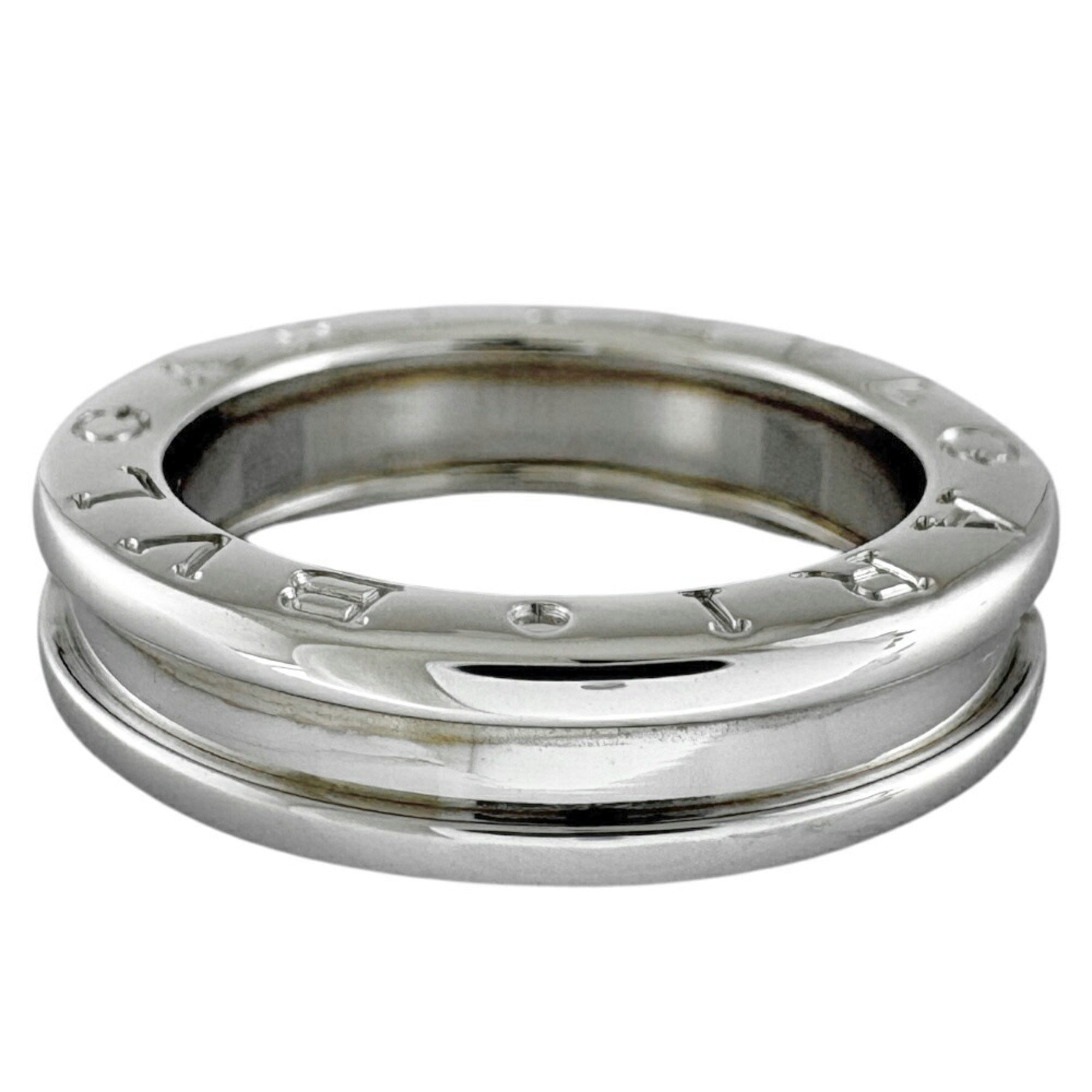 Bvlgari B.Zero1 Silver White Gold (18K) Band Ring (Pre-Owned)